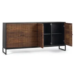 Wohnen Sideboards<Design-Sideboard aus Mangoholz und Palisander - Ondarroa