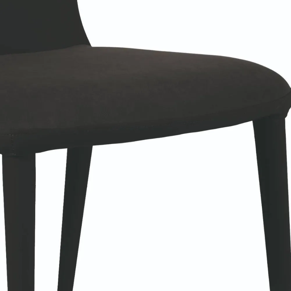 Wohnen Stühle<Designstühle in Schwarz Anthrazit - Chagunas (2er Set)