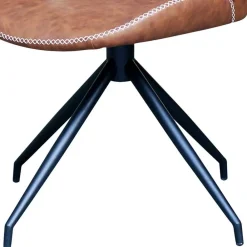 Wohnen Stühle<Designstuhl in Cognac Braun - Fantyna (2er Set)