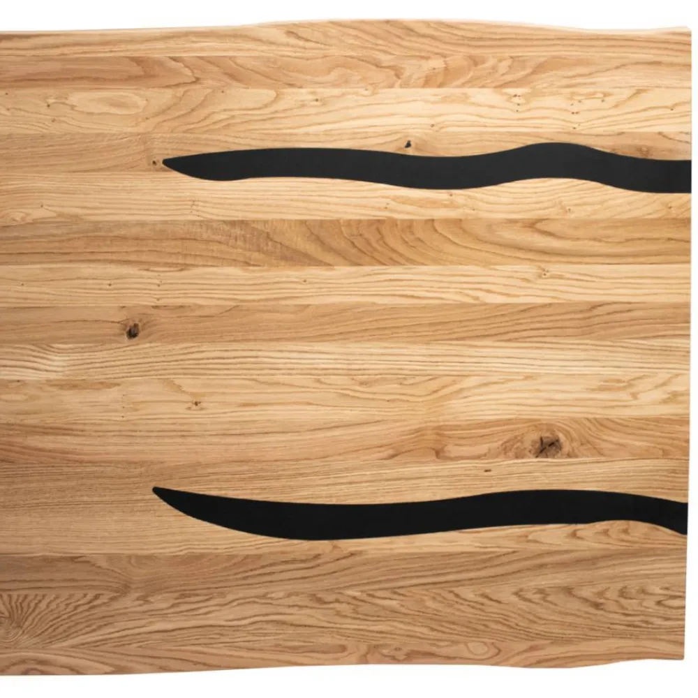 Wohnen Tische<Designtisch aus Eiche mit Baumkanten - Slavidra