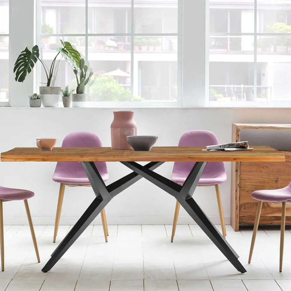 Wohnen Tische<Designtisch aus Teak Altholz - Marosso