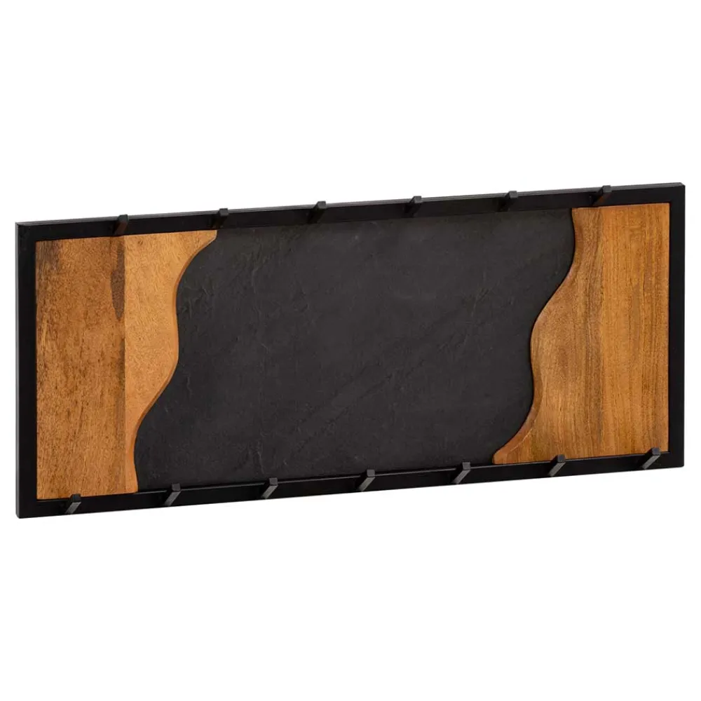 Wohnen Garderoben<Design-Wandgarderobe mit 13 Kleiderhaken - Samuel