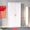 Wohnen Kleiderschränke<Dielenschrank Nabrosia in Weiß