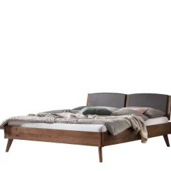 Wohnen Betten<Doppelbett Gestell aus Nussbaum geölt - Carloletta