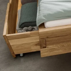 Wohnen Betten<Doppelbett mit Nachtkonsolen Set - Aryvano (dreiteilig)