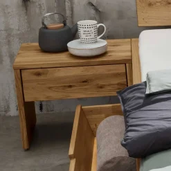 Wohnen Betten<Doppelbett mit Nachtkonsolen Set - Aryvano (dreiteilig)