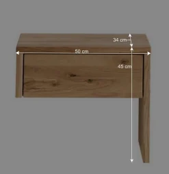 Wohnen Betten<Doppelbett mit Nachtkonsolen Set - Aryvano (dreiteilig)