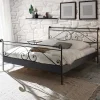 Wohnen Betten<Doppelbett Mohammed in Schwarz