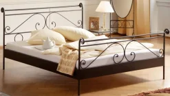 Wohnen Betten<Doppelbett Mohammed in Schwarz