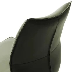 Wohnen Stühle<Drehbare Lederstühle in Oliv Grün - Diziana (2er Set)