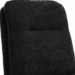 Wohnen Stühle<Drehbarer Essstuhl in Anthrazit Boucle - Icoleran (2er Set)