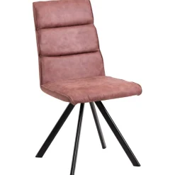 Wohnen Stühle<Drehbarer Polsterstuhl in Rosenholz - Gulmez (2er Set)