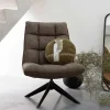 Wohnen Sessel<Drehbarer Retrosessel ohne Armlehnen - Viesta