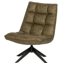 Wohnen Sessel<Drehbarer Retrosessel ohne Armlehnen - Viesta