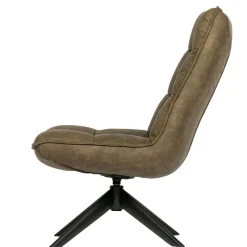 Wohnen Sessel<Drehbarer Retrosessel ohne Armlehnen - Viesta