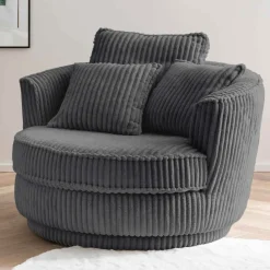 Wohnen Sessel<Drehbarer Sessel im XL-Format - Fassong