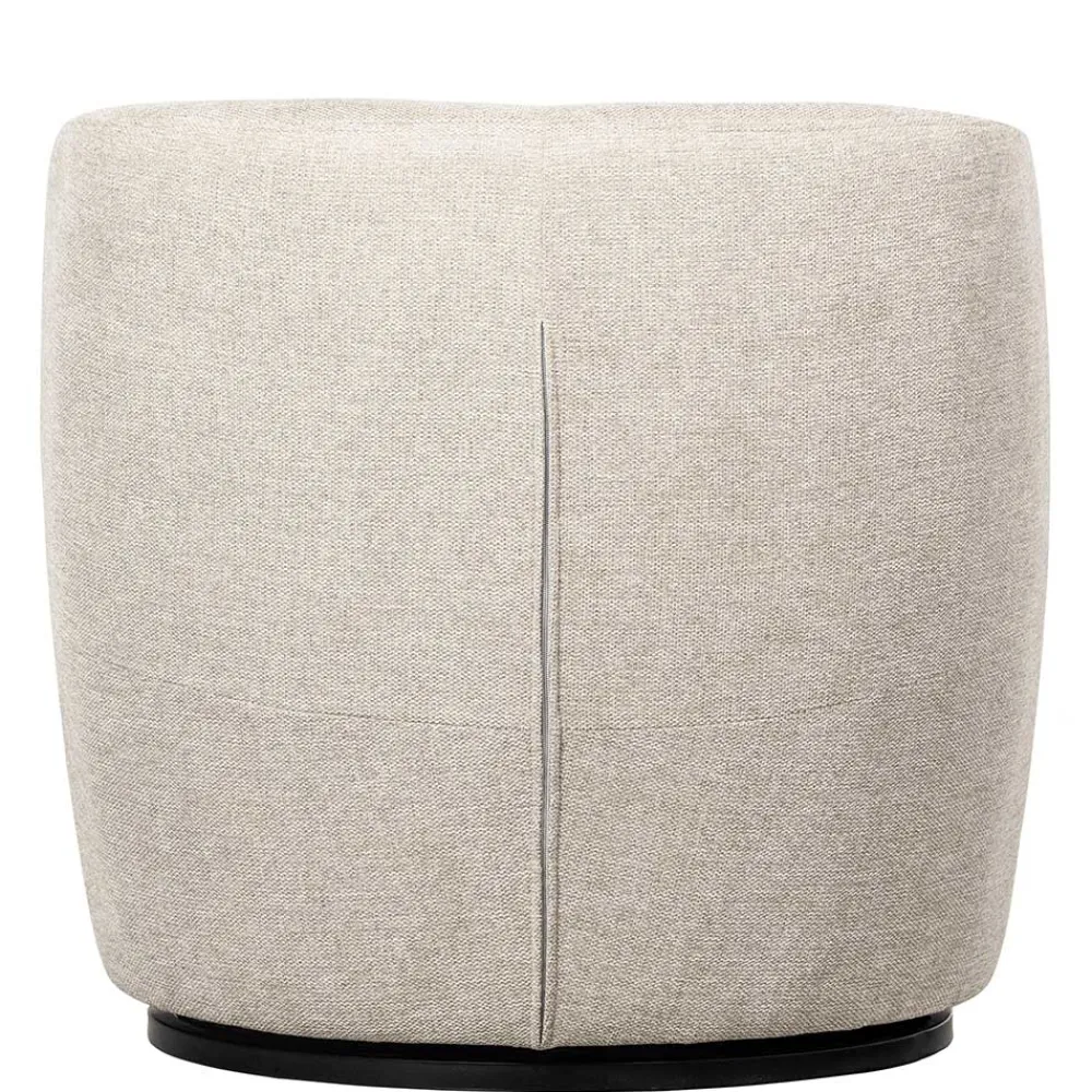 Wohnen Sessel<Drehsessel in Offwhite Webstoff - Alcarizora