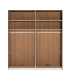 Wohnen Kleiderschränke<Drehtüren-Schlafzimmerschrank 4-türig - Dilacco