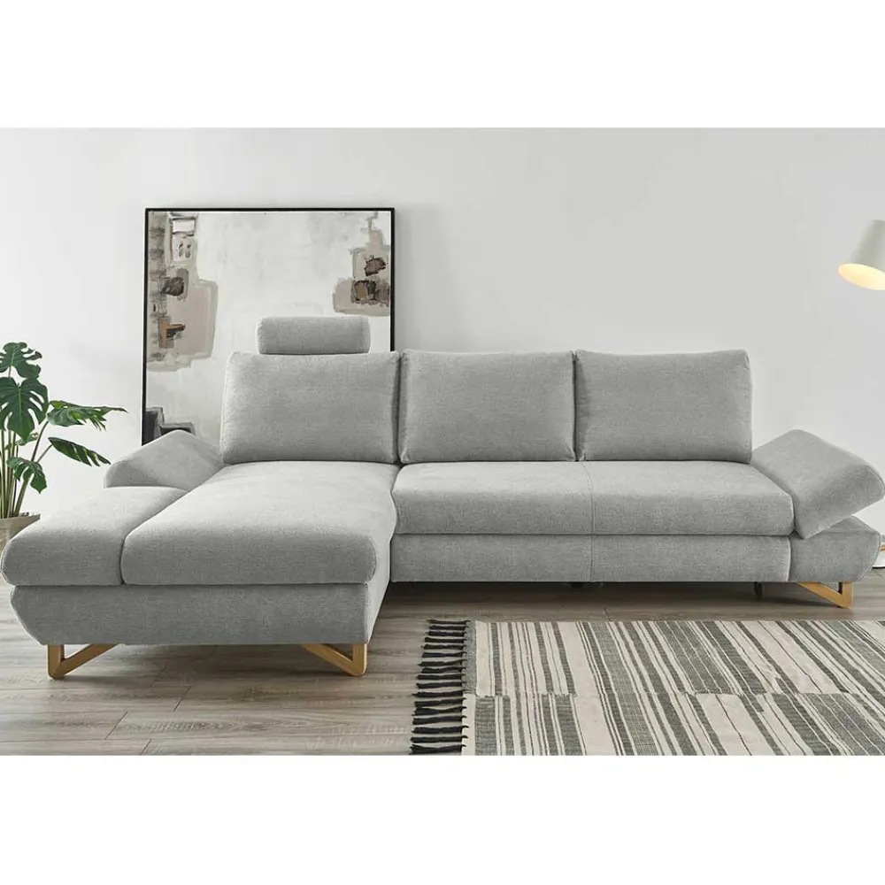 Wohnen Betten|Sofas<Dreisitzer Ecksofa mit Bettfunktion - Baonga