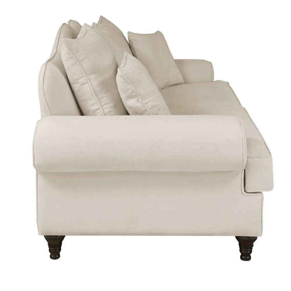 Wohnen Sofas<Dreisitzer Sofa im Vintage Landhaus Look - Merandes