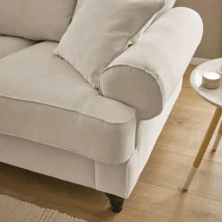 Wohnen Sofas<Dreisitzer Sofa im Vintage Landhaus Look - Merandes