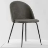 Wohnen Stühle<Dunkelgraue Stühle modern - Janita (2er Set)