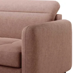 Wohnen Betten|Sofas<Eckcouch Schlafsofa in Altrosa - Drujano