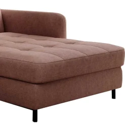 Wohnen Betten|Sofas<Eckcouch Schlafsofa in Altrosa - Drujano