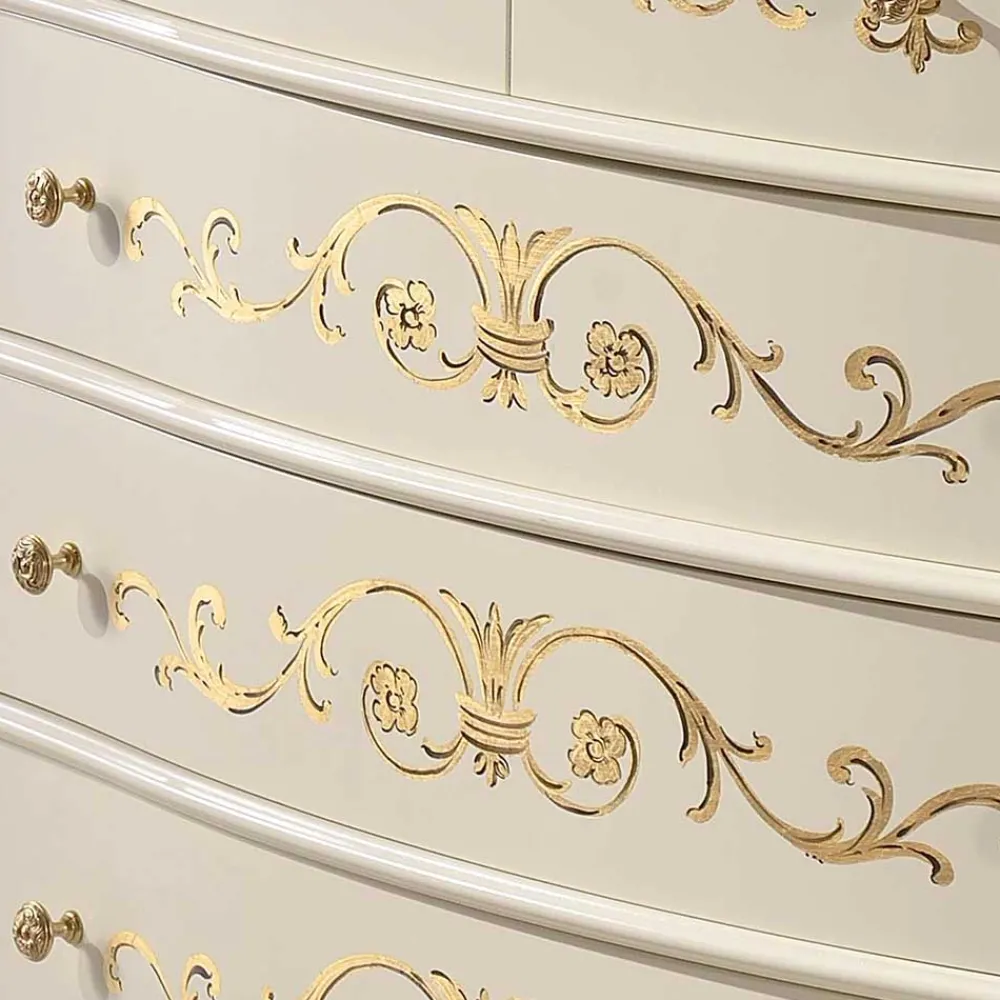 Wohnen Kommoden<Edle Barock-Kommode miz 87 cm Breite - Iviada