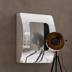 Wohnen Garderoben<Edle Design Flurmöbel in Silber - Pilot (sechsteilig)