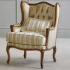Wohnen Sessel<Edler Ohrensessel in Beige und Cremefarben - Hulmane