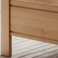 Wohnen Betten<Eiche Holzbett mit 48 cm Einstiegshöhe - Sendician