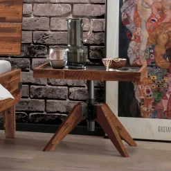Wohnen Betten<Einzelbett Bett aus Massivholz Akazie - Cuatro