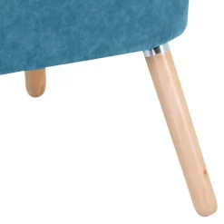 Wohnen Sessel<Einzelsessel in Petrol Blau - Posadas