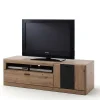 Wohnen Tv & Hifi-Möbel|Lowboards<Elegante TV Bank in Eiche & Grau - Larinca
