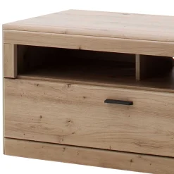 Wohnen Tv & Hifi-Möbel|Lowboards<Elegante TV Bank in Eiche & Grau - Larinca