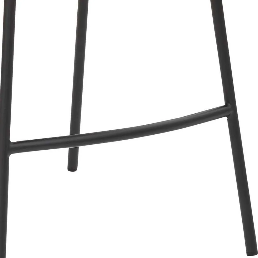 Wohnen Hocker<Eleganter Barstuhl in Anthrazit - Isael