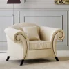 Wohnen Sessel<Eleganter Polstersessel in Beige Stoff - Belynia