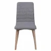 Wohnen Stühle<Eleganter Polsterstuhl in Grau - Mali (2er Set)
