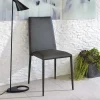 Wohnen Stühle<Eleganter Stuhl Giant aus Kunstleder (4er Set)