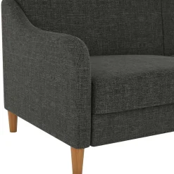 Wohnen Betten|Sofas<3er Bettsofa in Grau Stoffbezug - Tabara