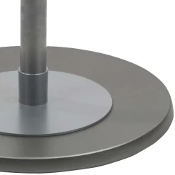 Wohnen Hocker<Ergonomischer Bürohocker in Schwarz & Silber - Evillan