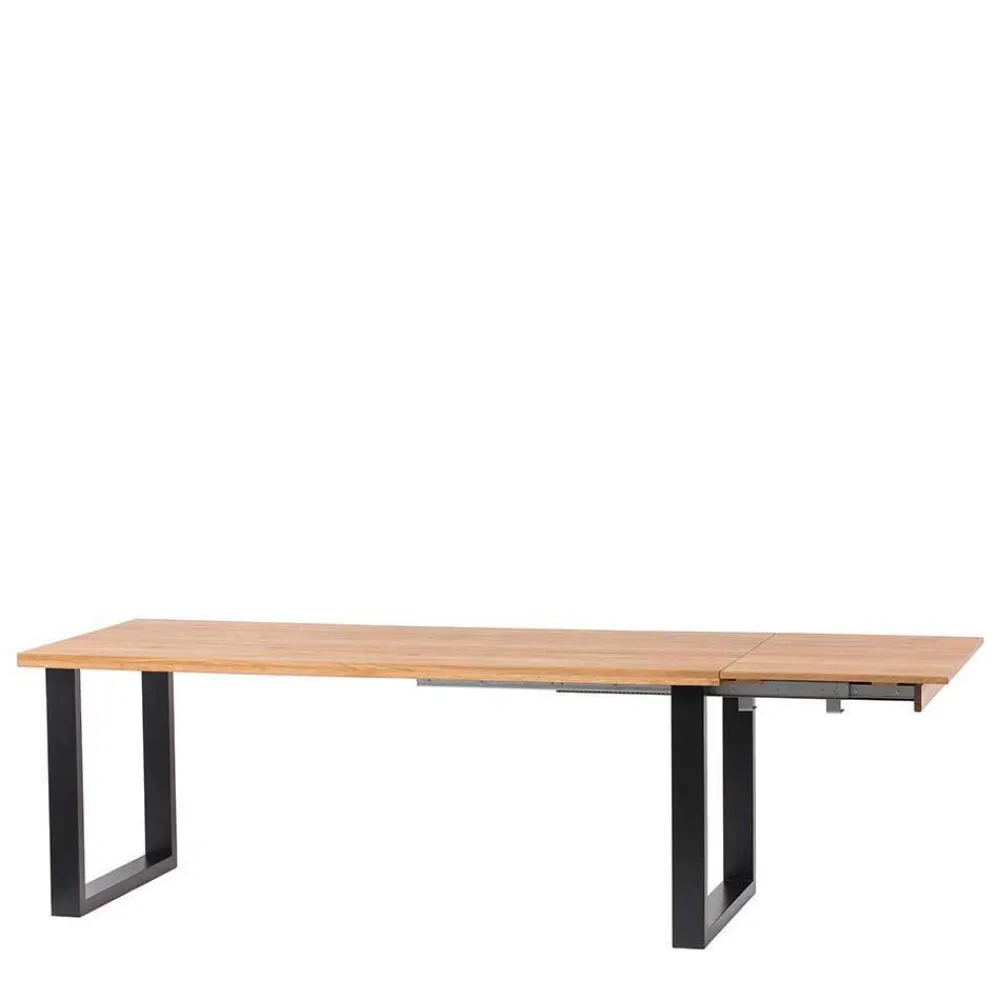 Wohnen Sitzgruppe<Essgruppe mit Ausziehtisch Set - Savetrac (siebenteilig)