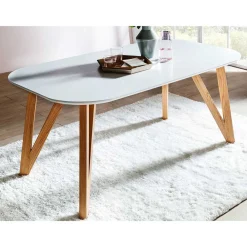 Wohnen Sitzgruppe<Essplatz Sitzgruppe im Skandi Design - Marinov (siebenteilig)