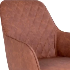 Wohnen Stühle<Esstisch Drehstuhl in Cognac Braun - Dress
