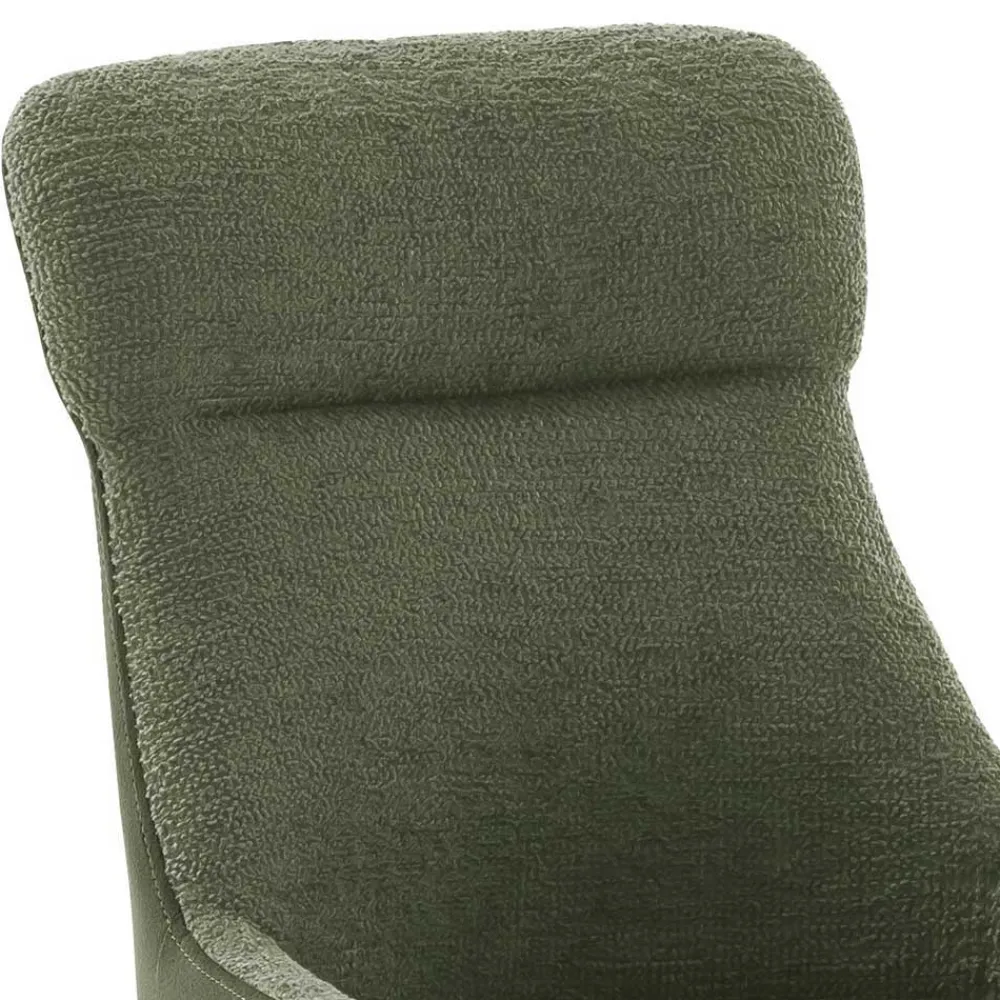 Wohnen Stühle<Esstisch Drehstuhl in Oliv Grün - Parados (2er Set)