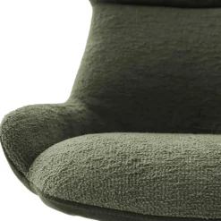 Wohnen Stühle<Esstisch Drehstuhl in Oliv Grün - Parados (2er Set)