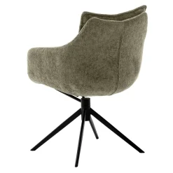 Wohnen Stühle<Esstisch Drehstuhl mit Schwingfunktion - Combrit (2er Set)