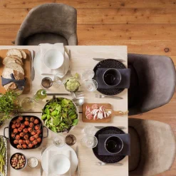 Wohnen Sitzgruppe<Esstisch Gruppe für 10 Personen Pulva mit Tisch 240cm (elfteilig)