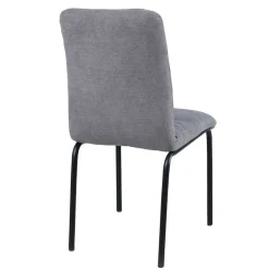 Wohnen Sitzgruppe<Esstisch Sitzgruppe mit Tisch Rund - Grace (fünfteilig)